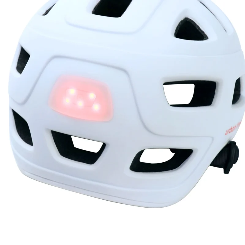 Casco Blanco Inokim con Luz - Imagen 3