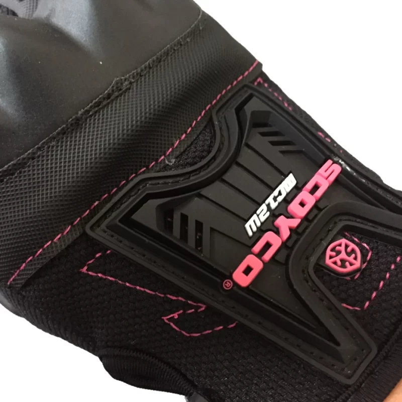 Guantes Mc12w Mujer Scoyco Rosa  Ac T.M - Imagen 3