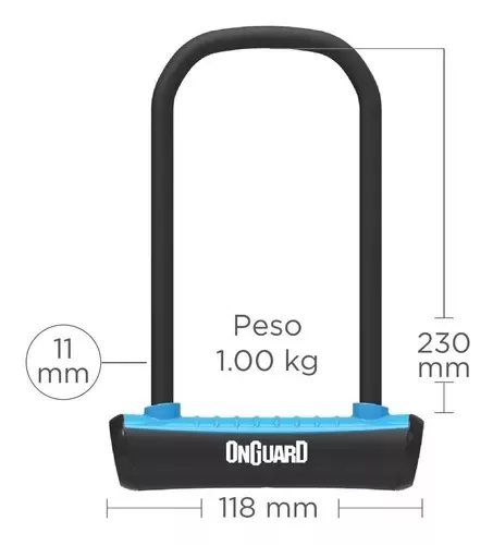 Candado onguard discount
