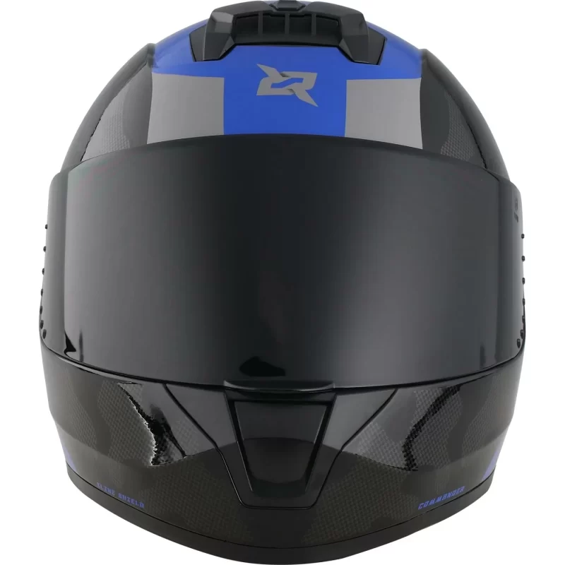 CASCO XSPORT M63 COMANDER COLOR NG/AZ TALLA (L) - Imagen 2