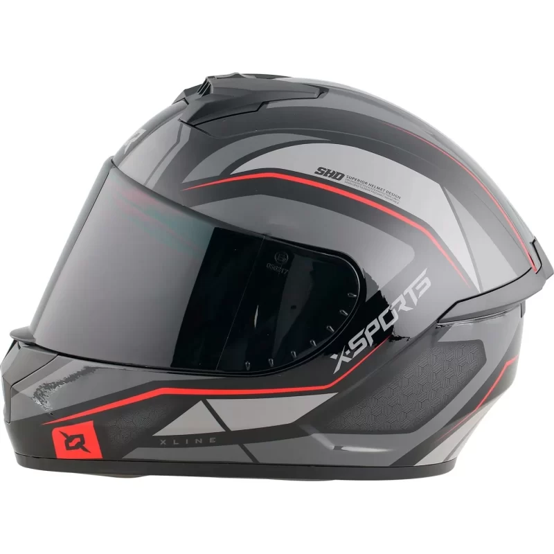 CASCO SXPORT M63 BROKER COLOR NG/RJ TALLA (M) - Imagen 3